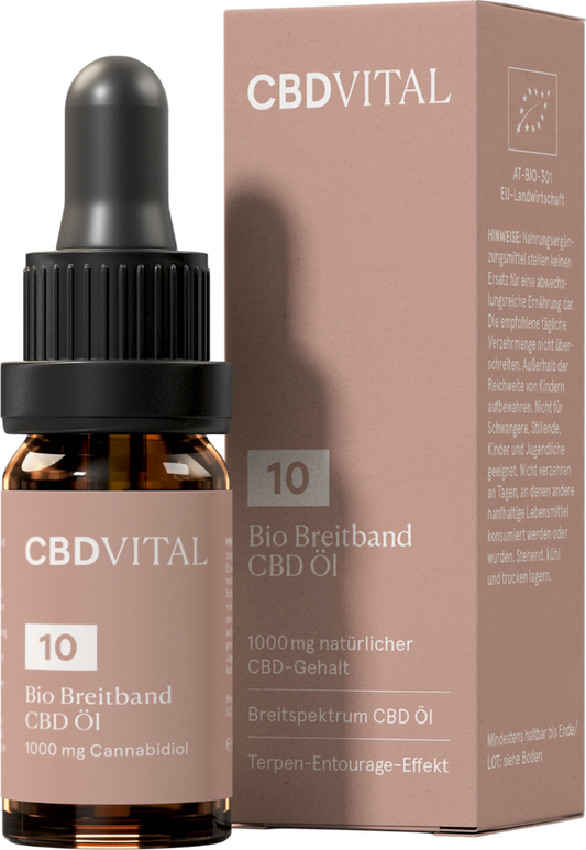 CBD Breitband Premium Öl 10% | 10 ml