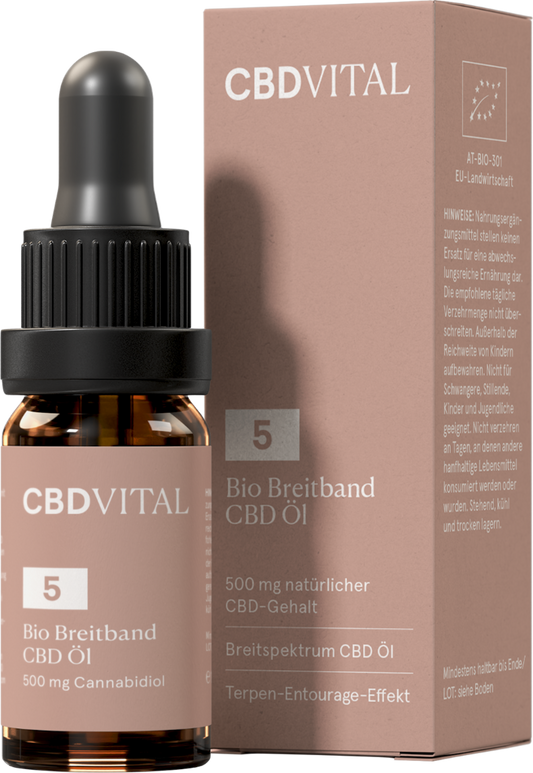 CBD Breitband Premium Öl 5% | 10 ml