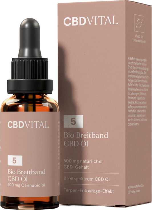 CBD Breitband Premium Öl 5% | 30 ml